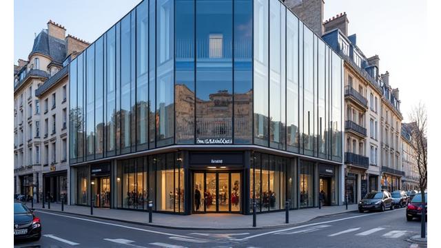 Photo de l'extérieur des bureaux du Grand Vol à Paris