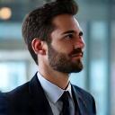 Image d'un directeur financier d'une startup technologique, symbolisant l'efficacité et le gain de temps.